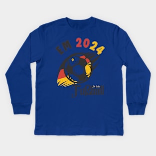 EM 2024 Kids Long Sleeve T-Shirt